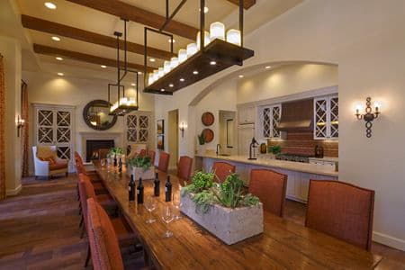 Interior view of a wine room at Crescent Village Apartment Homes in San Jose, CA.