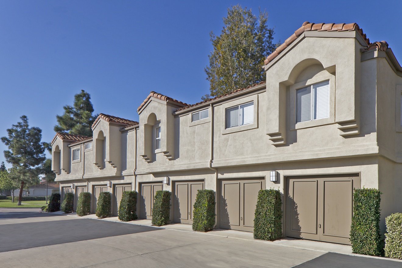 Exterior view of San Carlo Villa in Irvine, CA.