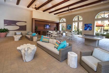 Clubhouse view of Westview at Irvine Spectrum Apartment Homes in Irvine, CA