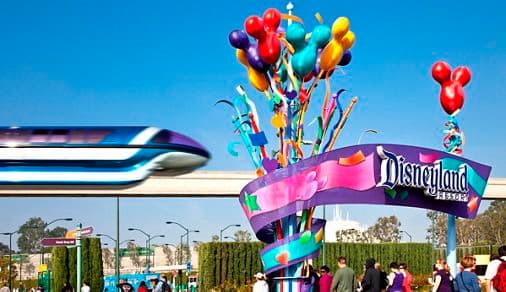 Disneyland Resort Entrance, Anaheim California