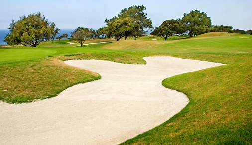 Image of Golf Course in Torrey Pines in La Jolla, CA.