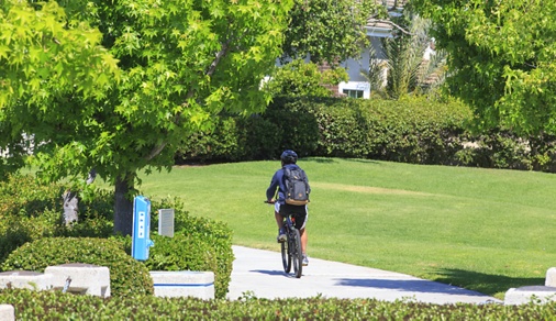 Exterior view of Woodbridge Community in Irvine, CA.