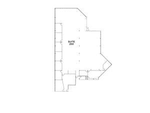 Flex+ floorplan for 22 Executive Park, suite 250 in Irvine, CA.