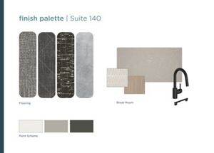 4840 Eastgate Mall, suite 140 - Finish Palette