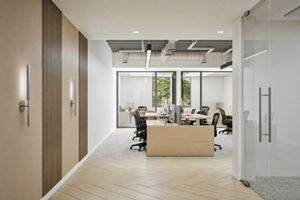 Interior rendering of 9530 Towne Centre Dr., suite 220 in San Diego, CA.