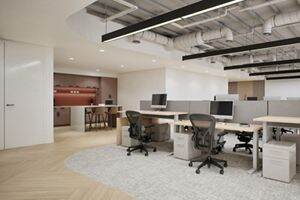 Interior rendering of 9530 Towne Centre Dr., suite 220 in San Diego, CA.