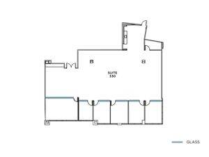 Flex+ floor plan for 3570 Carmel Mountain Road, suite 330 in San Diego, CA