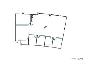 Flex+ floor plan for 3570 Carmel Mountain Road, suite 360 in San Diego, CA
