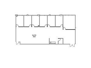 Flex+ floorplan for 12265 El Camino Real, suite 350 in San Diego, CA.