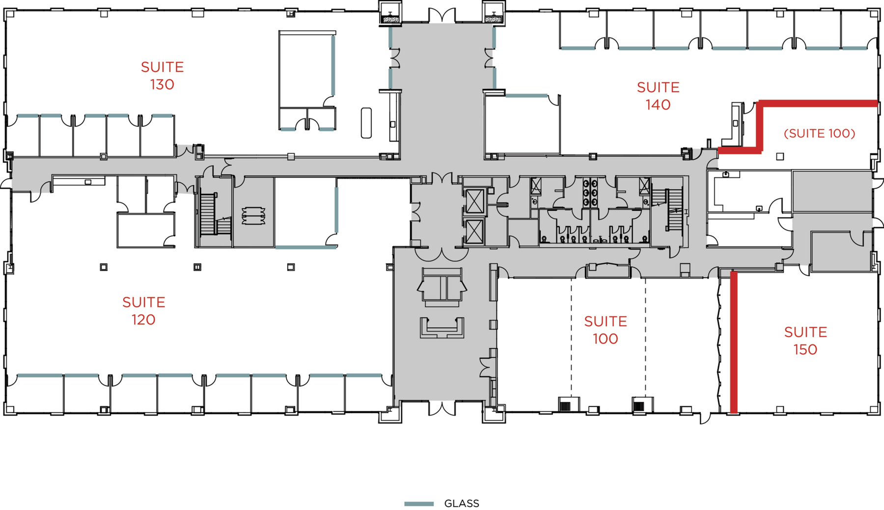 Flex+ floor plan for 4840 Eastgate Mall, suite 120 in San Diego, CA.