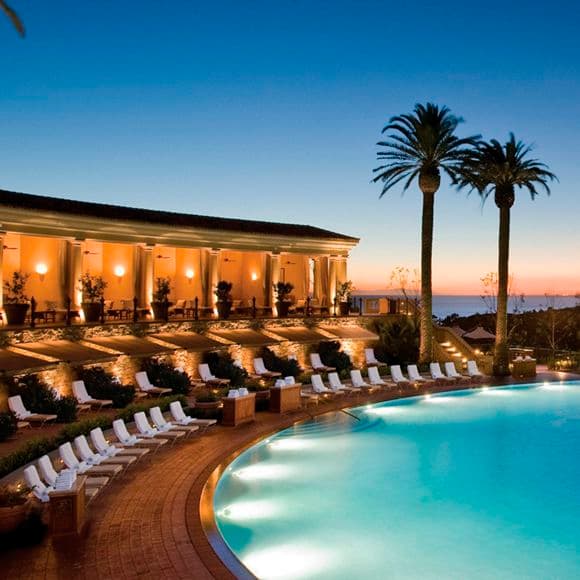 Photography of the coliseum pool at The Resort at Pelican Hill in Newport Beach, CA