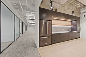 Interior photography of suite 400 at One North Wacker in Chicago, IL.