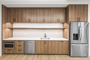 Interior photography of One North Wacker, suite 500 in Chicago, IL.