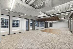 Interior photography of One North Wacker, suite 500 in Chicago, IL.