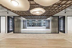 Interior photography of One North Wacker, suite 500 in Chicago, IL.