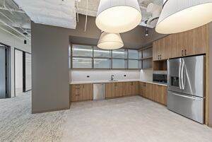 Interior photography of One North Wacker, suite 510 in Chicago, IL.