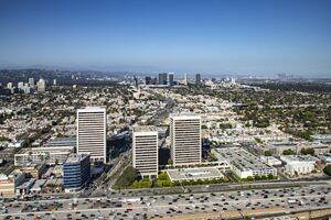Aerial - Westwood Gateway - 11100-11150 Santa Monica Blvd.  W. Los Angeles, CA 90025