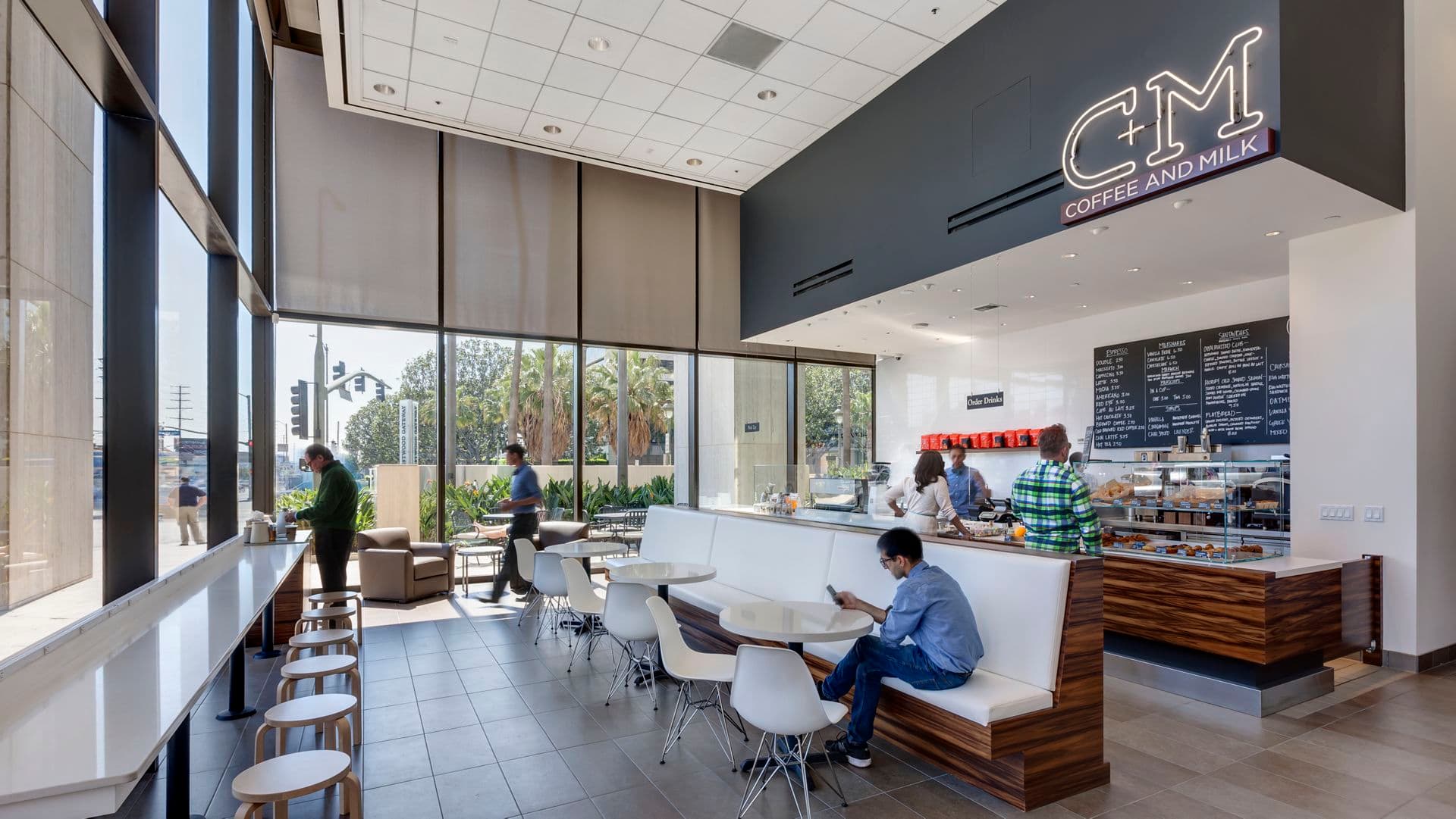 C+M Cafe - Westwood Gateway - 11100-11150 Santa Monica Blvd.  W. Los Angeles, CA 90025
