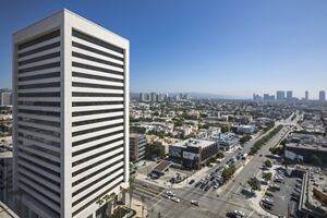 Exterior view of the Westwood Gateway workplace community.