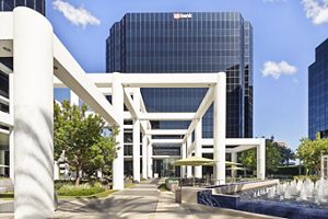 Exterior building photography of Irvine Towers in Irvine, CA.