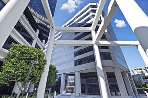 Exterior building photography of Irvine Towers in Irvine, CA.