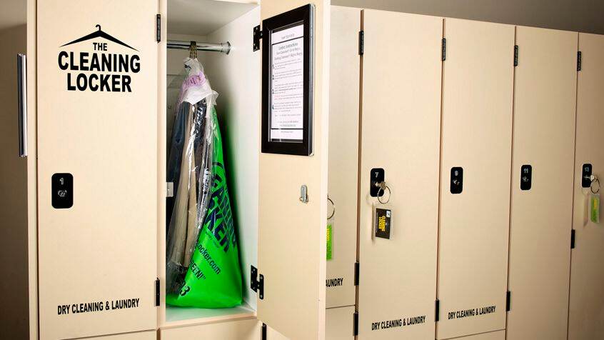 The Cleaning Locker at Irvine Towers.