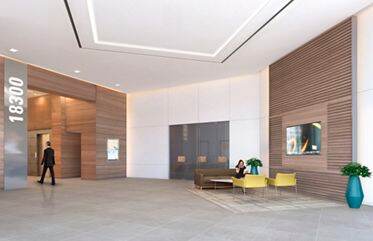 Rendering of  18300 Lobby at Irvine Towers 