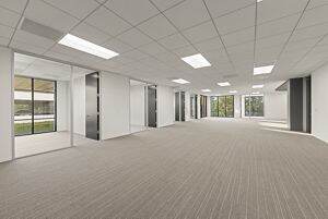 Interior photography of 1 Park Plaza, suite 210 in Irvine, CA.