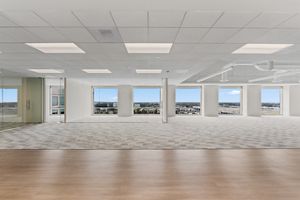 Interior photography of Flex+ suite 1650 at 4695 MacArthur Court in Irvine, CA.