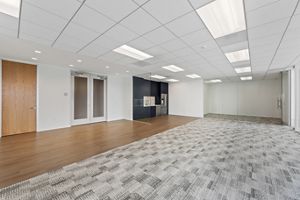 Interior photography of Flex+ suite 1650 at 4695 MacArthur Court in Irvine, CA.