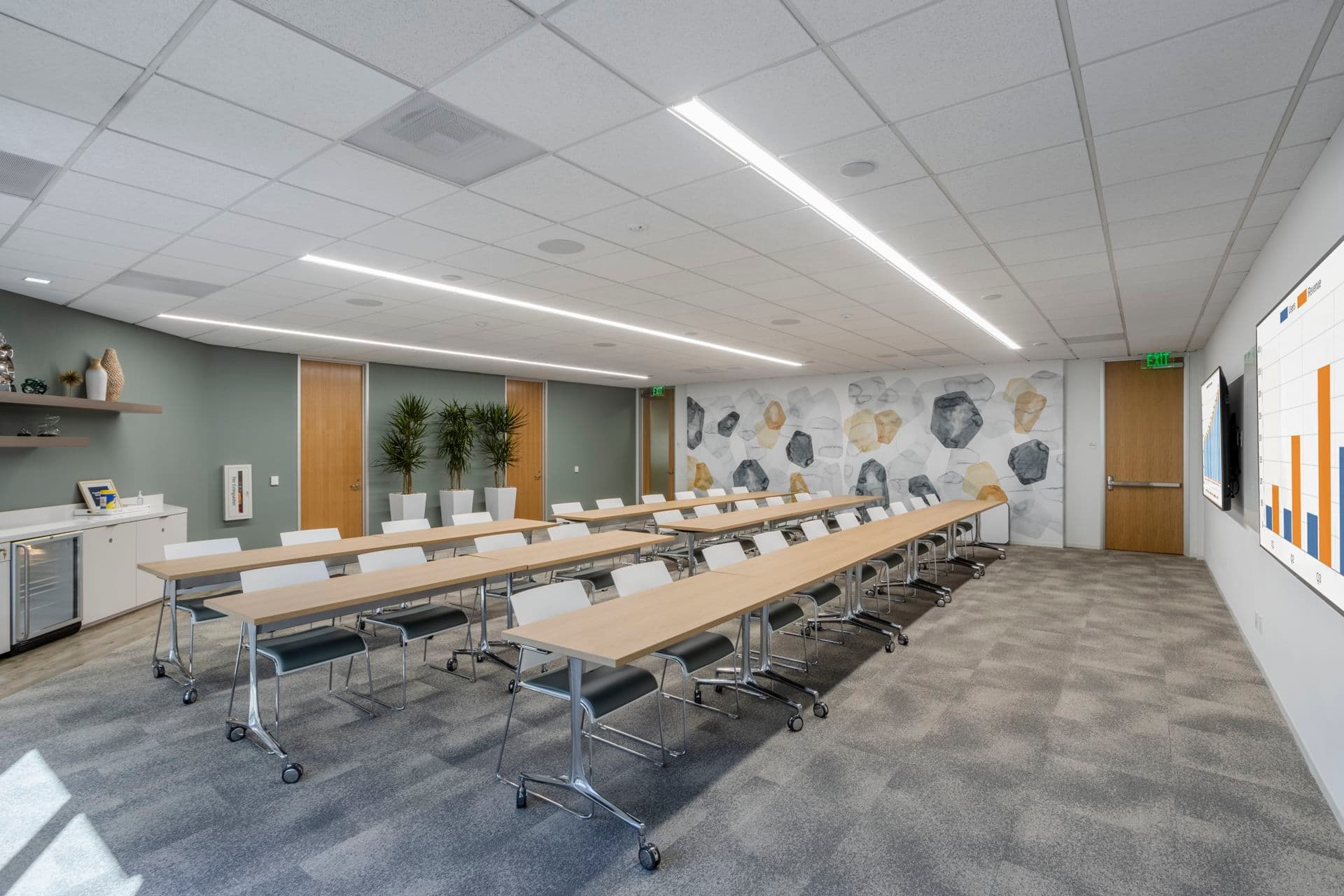 Interior view of the Conference Room at 36 Executive  in  Irvine, CA.