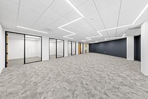 Interior photography of flex suite 105 at 9 Executive Circle in Irvine, CA