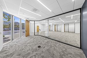 Interior photography of flex suite 105 at 9 Executive Circle in Irvine, CA