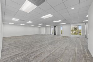 Interior photography of suite 450 at 100 Spectrum Center Drive in Irvine, CA.
