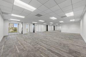 Interior photography of suite 450 at 100 Spectrum Center Drive in Irvine, CA.