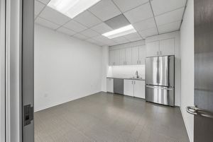 Interior photography of suite 450 at 100 Spectrum Center Drive in Irvine, CA.