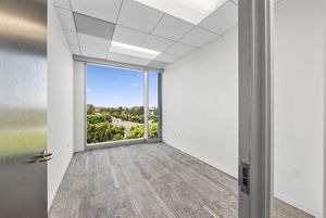 Interior photography of suite 450 at 100 Spectrum Center Drive in Irvine, CA.