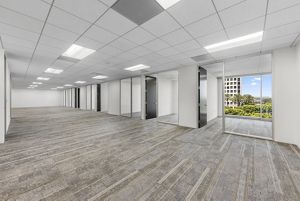 Interior photography of suite 450 at 100 Spectrum Center Drive in Irvine, CA.