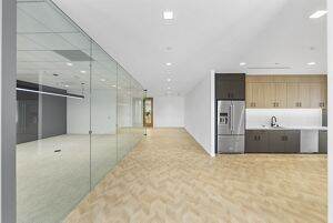 Interior photography of 300 Spectrum Center Drive, suite 1050 in Irvine, CA.