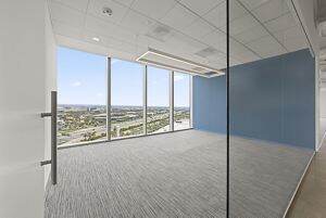 Interior photography of 400 Spectrum Center Drive, suite 1250 in Irvine, CA.