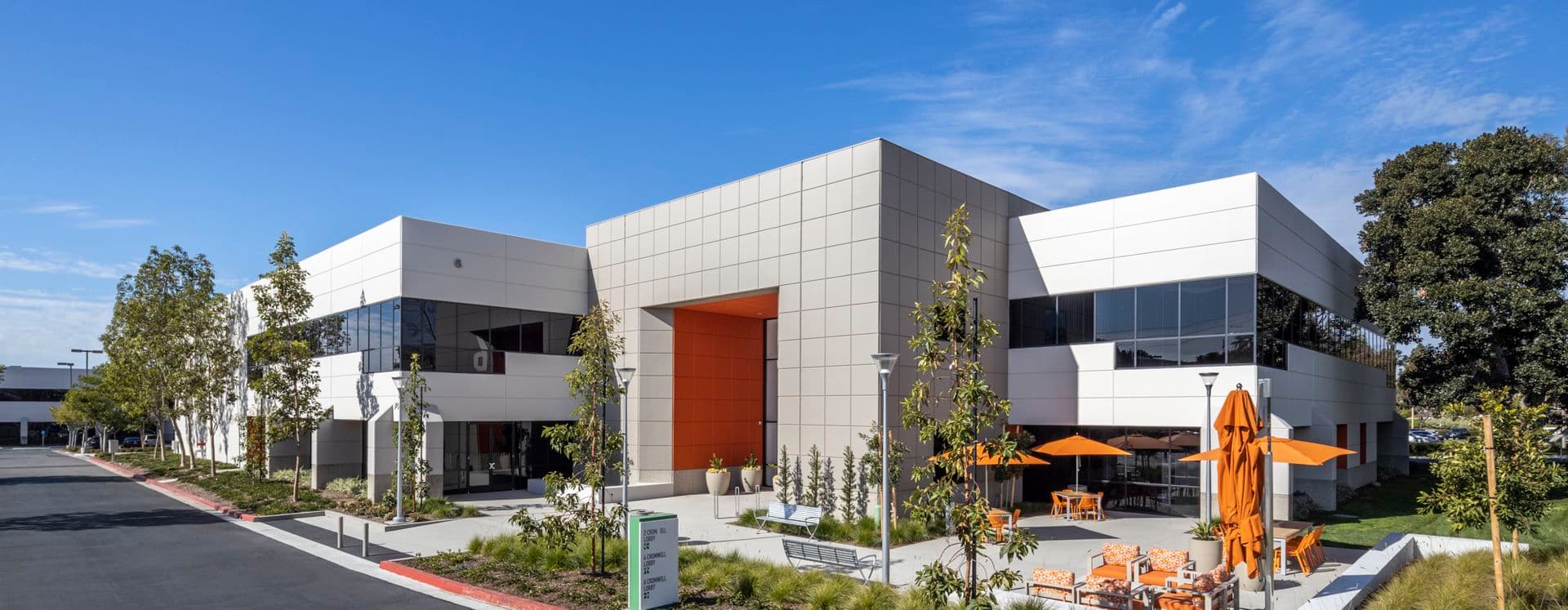 Exterior building photography for Bake Technology Park at 6 Cromwell, Irvine, CA