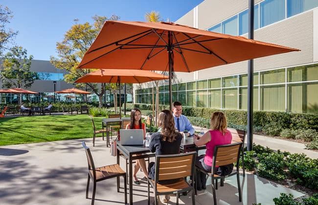 Outdoor Amenities - Corporate Business Center - 123-175 Technology Drive  Irvine, CA 92618