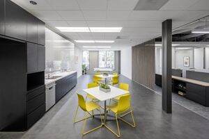 Interior view of Flex Workspace+ suite 230 in 15440 Laguna Canyon Road at Discovery Park in Irvine, CA.