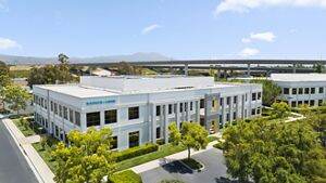 Exterior view of the 32 Discovery office building at Discovery Park in Irvine, CA.