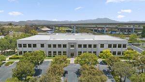 Exterior view of the 36 Discovery office building at Discovery Park in Irvine, CA.