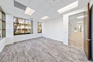 Interior photography of suite 100 at 38 Discovery in Orange County, CA.