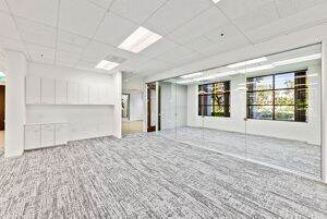 Interior photography of suite 100 at 38 Discovery in Orange County, CA.