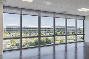 Interior view of Flex Workplace+ suite 380 at 525 Technology in Discovery Park in Irvine, CA.