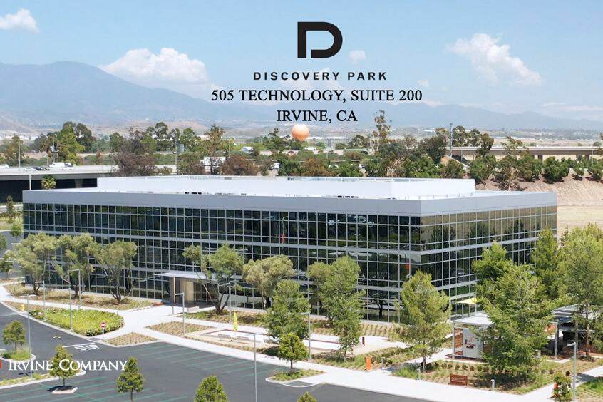 Building photography of Discovery Park - 505 Technology Suite 200 in Irvine, CA