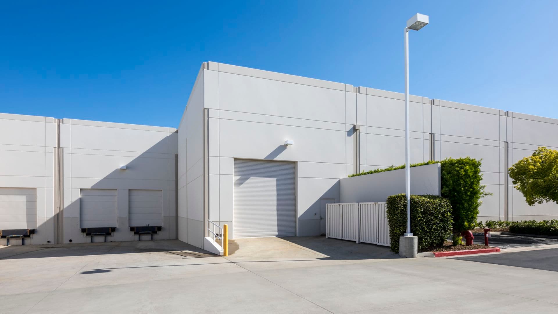 Exterior view of 27 Hubble Drive at Hubble Industrial Park.